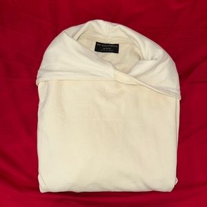 No Boundaries Plain Light Cream Hoodie